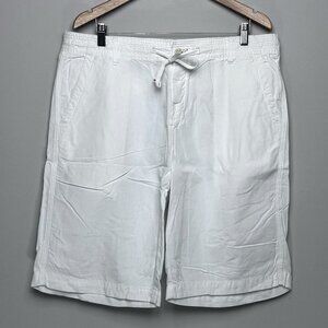 Richards 100% Linen Casual Shorts XL